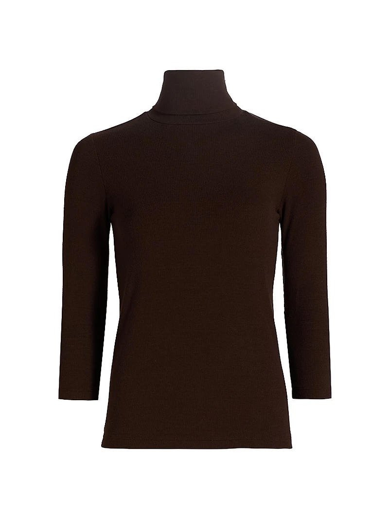Aja Turtleneck Knit Blouse