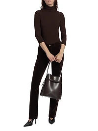 Aja Turtleneck Knit Blouse