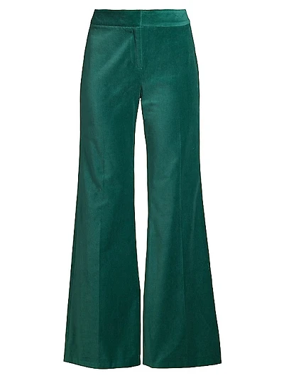 Nile Flare Velvet Pants