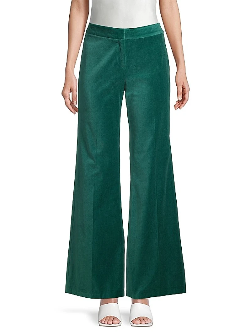 Nile Flare Velvet Pants