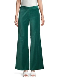 Nile Flare Velvet Pants