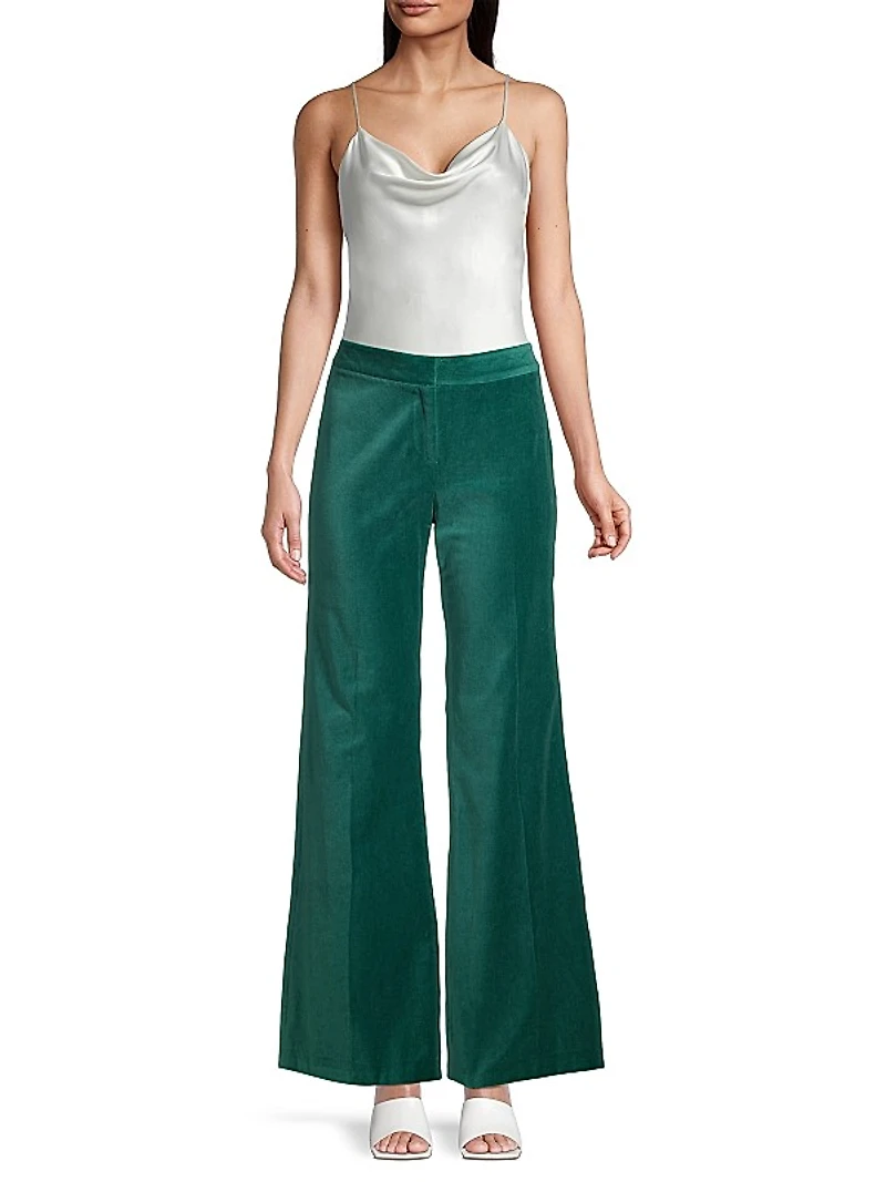 Nile Flare Velvet Pants