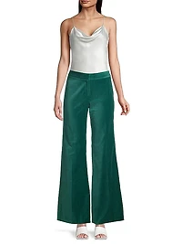 Nile Flare Velvet Pants