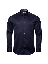 Slim-Fit Paisley Dress Shirt