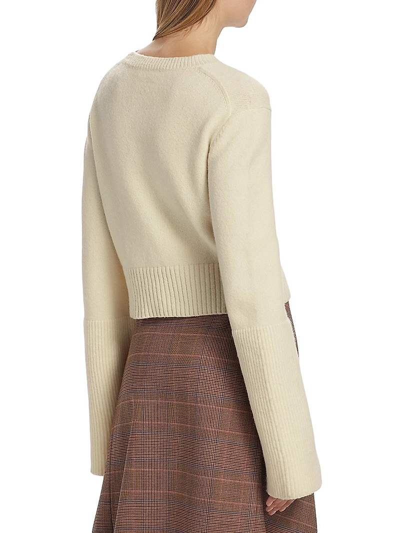 Clover Merino Wool-Blend Sweater