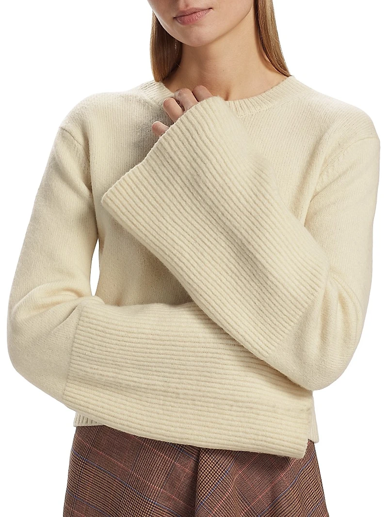 Clover Merino Wool-Blend Sweater