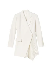 Juliet Pleated Blazer Minidress