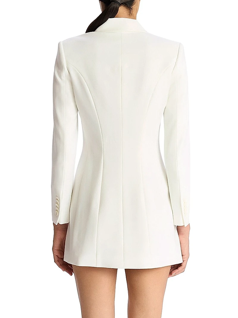 Juliet Pleated Blazer Minidress