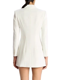 Juliet Pleated Blazer Minidress