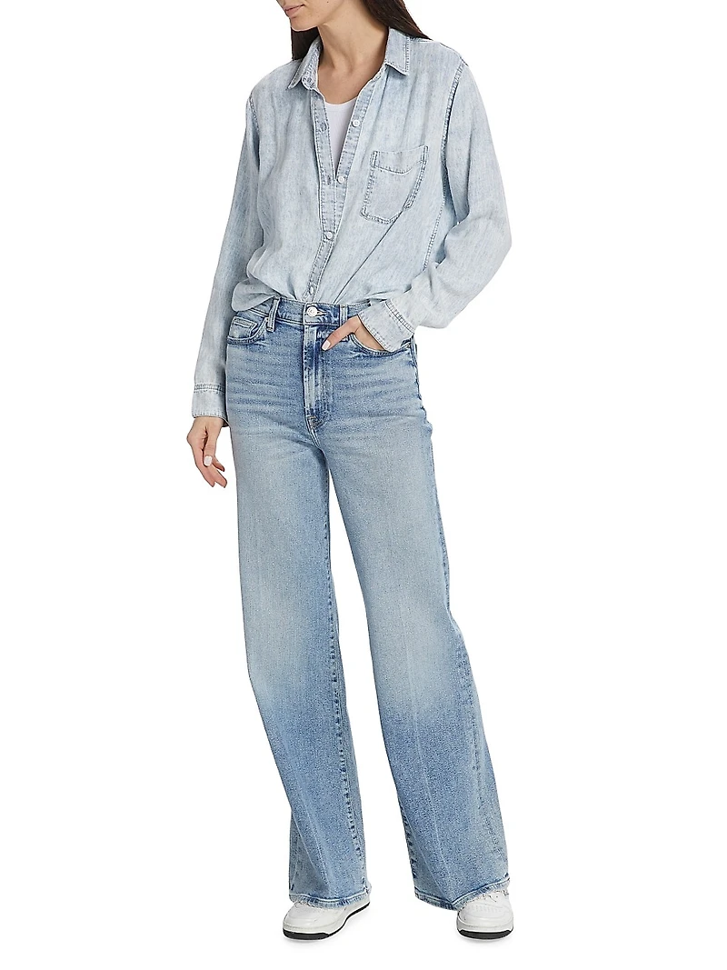 Ultra High-Rise Wide-Leg Jeans
