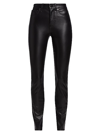 Debbie Vegan Leather Skinny Pants