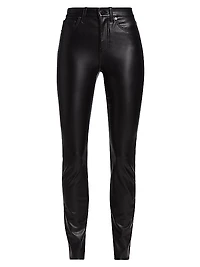 Debbie Vegan Leather Skinny Pants
