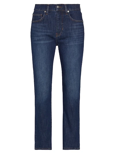 Carly High-Rise Cropped Kick Flare Jeans