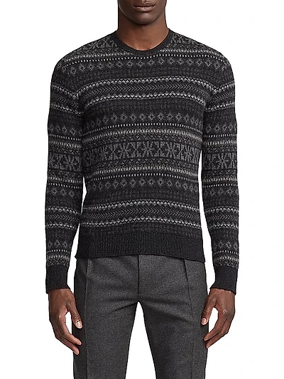 Fairisle Jacquard Cashmere Sweater