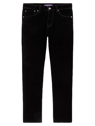 Velvet Five-Pocket Pants