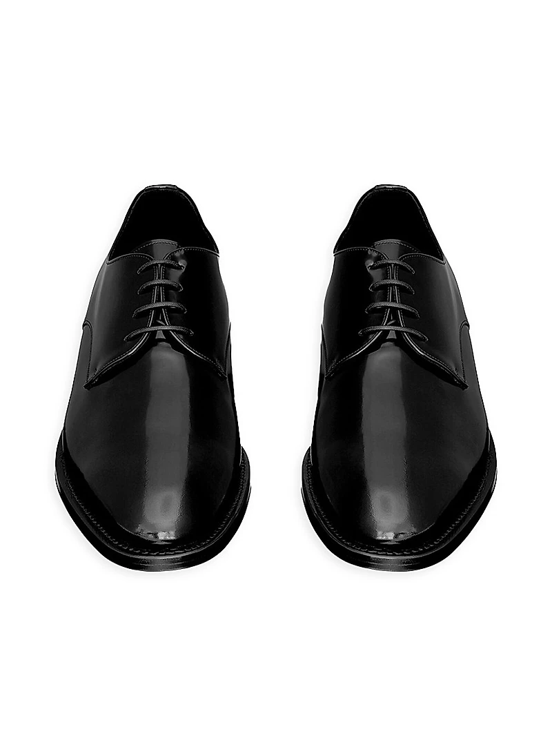 Adrien Derbies Glazed Leather