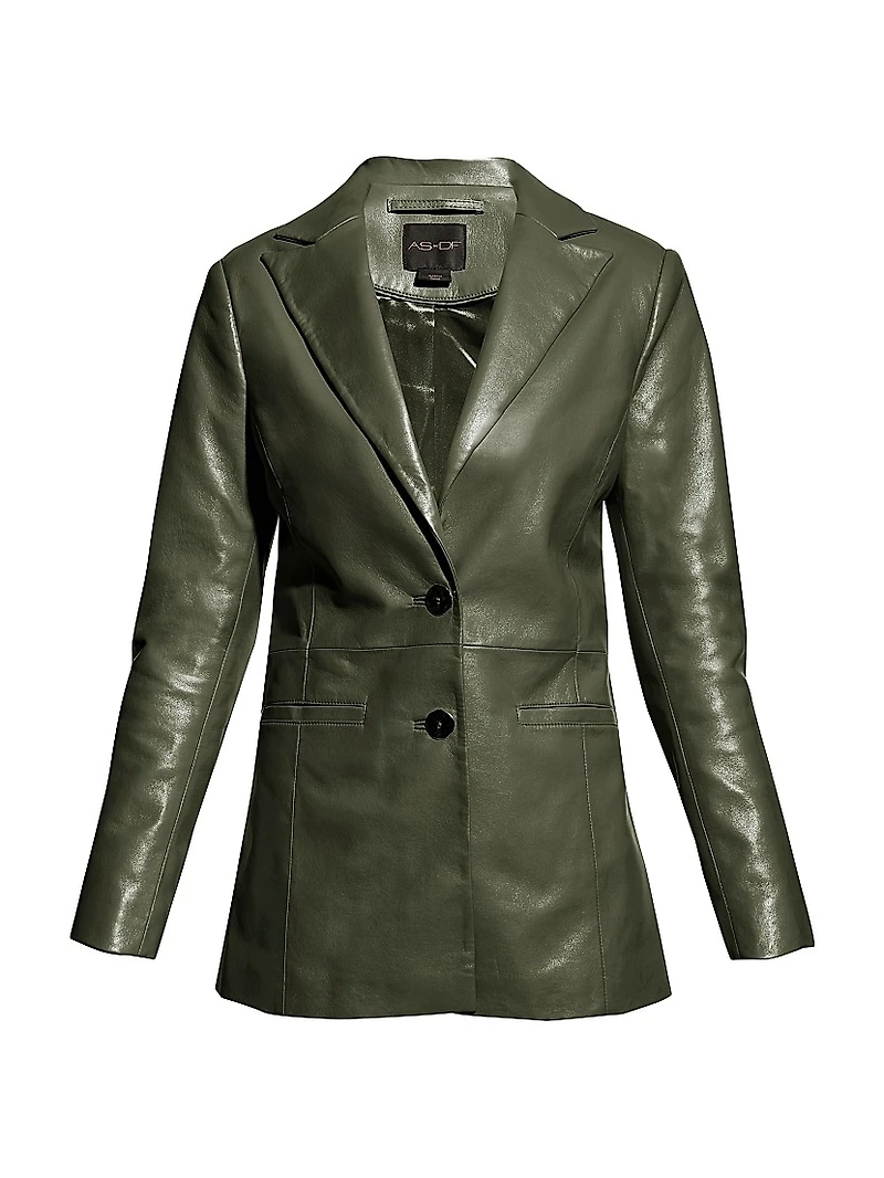Dallas Recycled Leather Blazer
