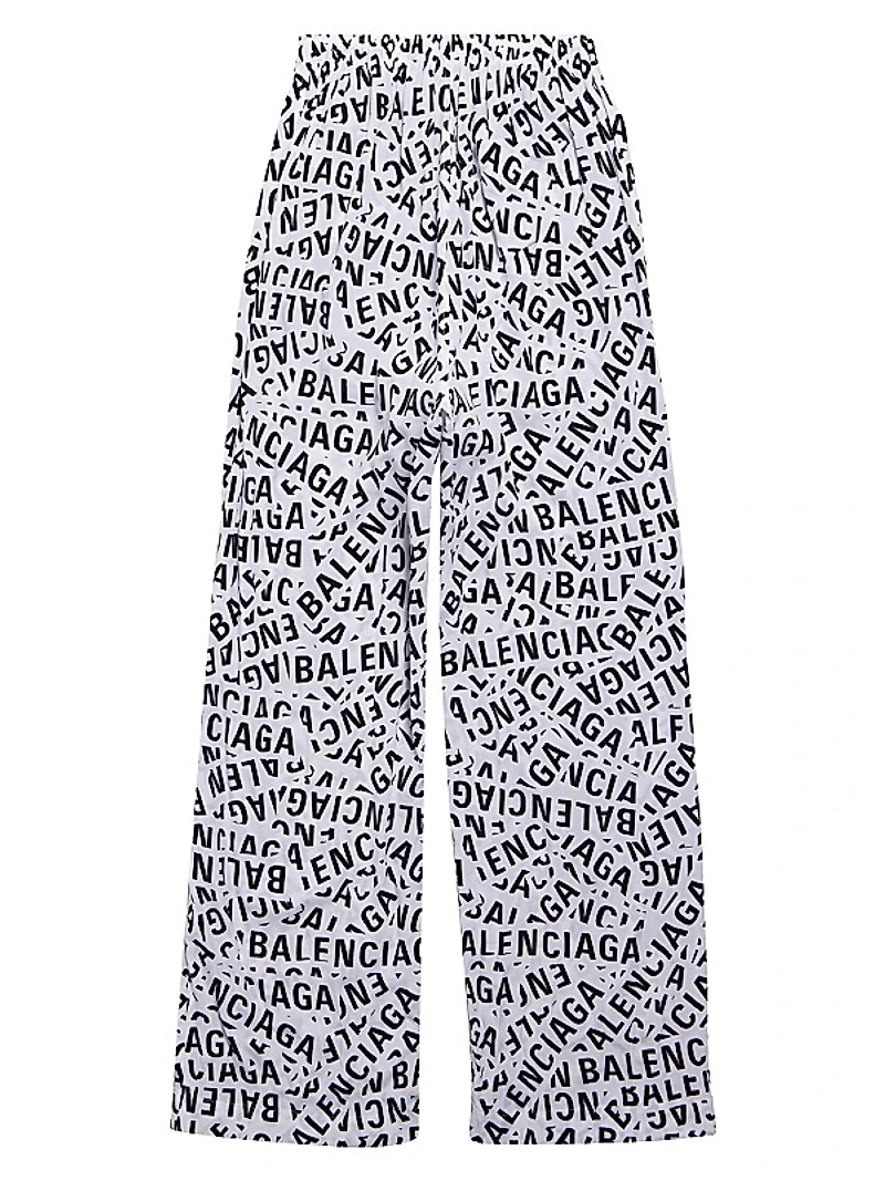 Logo Strips Pants