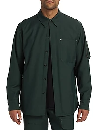 Yarndyed Wool-Blend Jacket