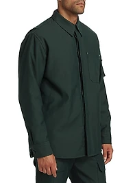 Yarndyed Wool-Blend Jacket