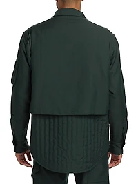 Yarndyed Wool-Blend Jacket