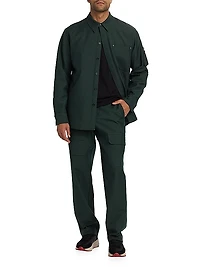 Yarndyed Wool-Blend Jacket