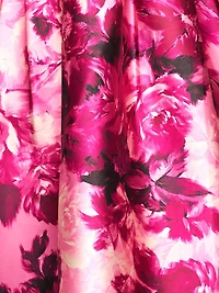 Tierney Floral Tea-Length Dress