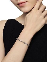 Cable Classics Center Station Bracelet Sterling Silver