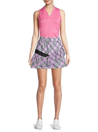 Prep It Up Plaid Miniskort