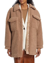 Carla Faux-Shearling Shacket
