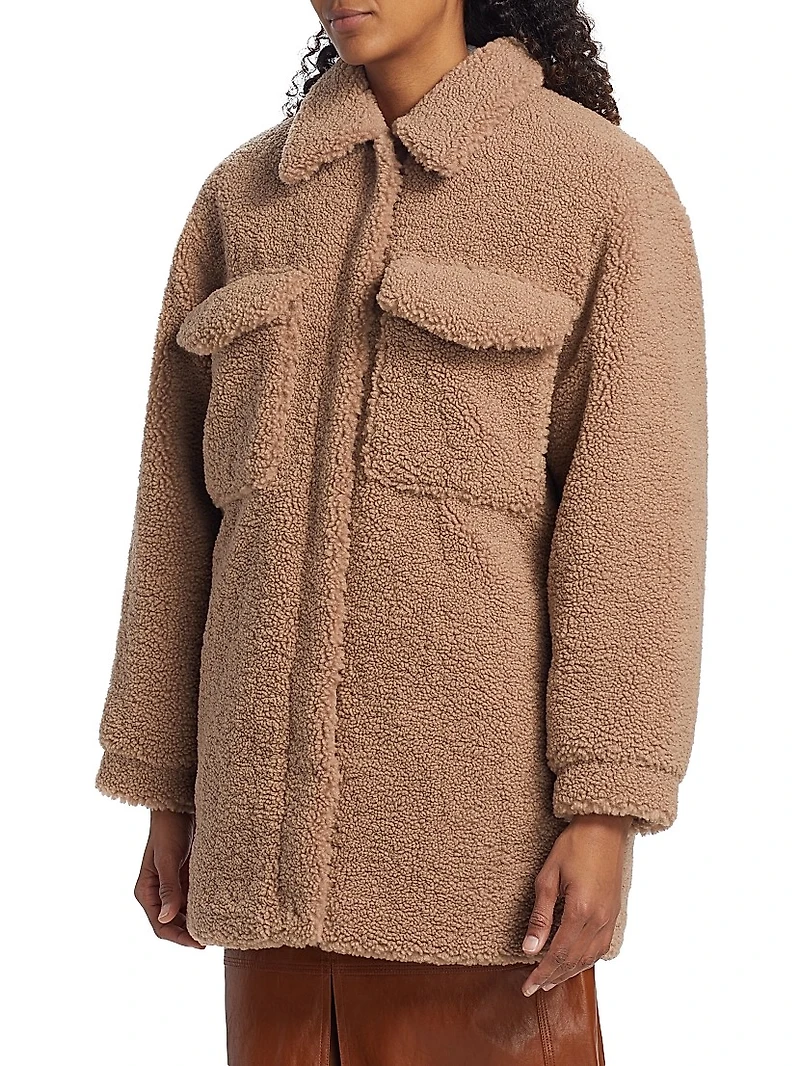Carla Faux-Shearling Shacket