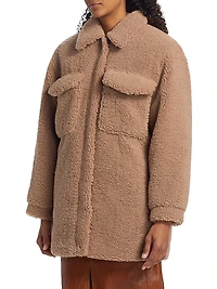Carla Faux-Shearling Shacket