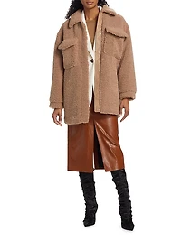 Carla Faux-Shearling Shacket