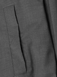 Stretch-Wool Baseball Jacket