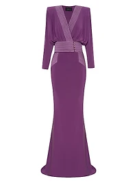 I'm Her Man Long-Sleeve Gown