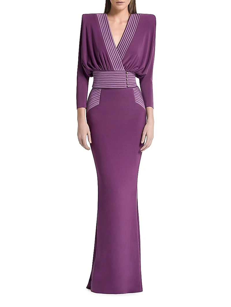 I'm Her Man Long-Sleeve Gown