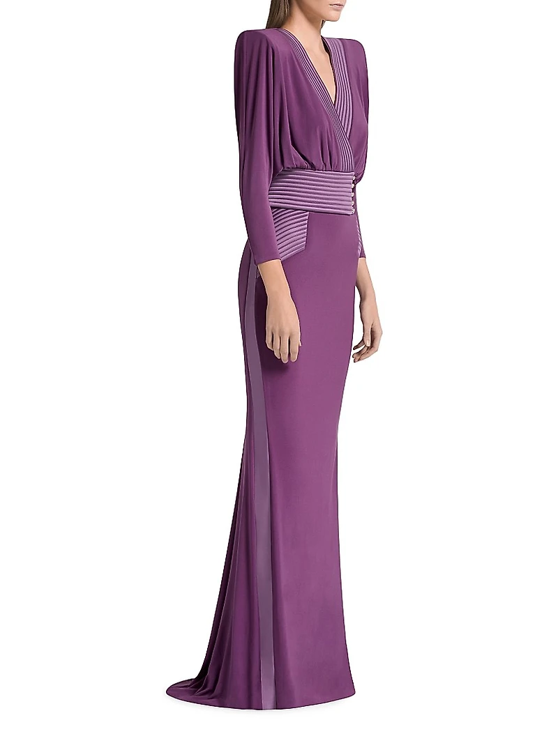 I'm Her Man Long-Sleeve Gown