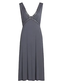 Feathers Essentials Slip Midi-Dress