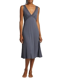 Feathers Essentials Slip Midi-Dress