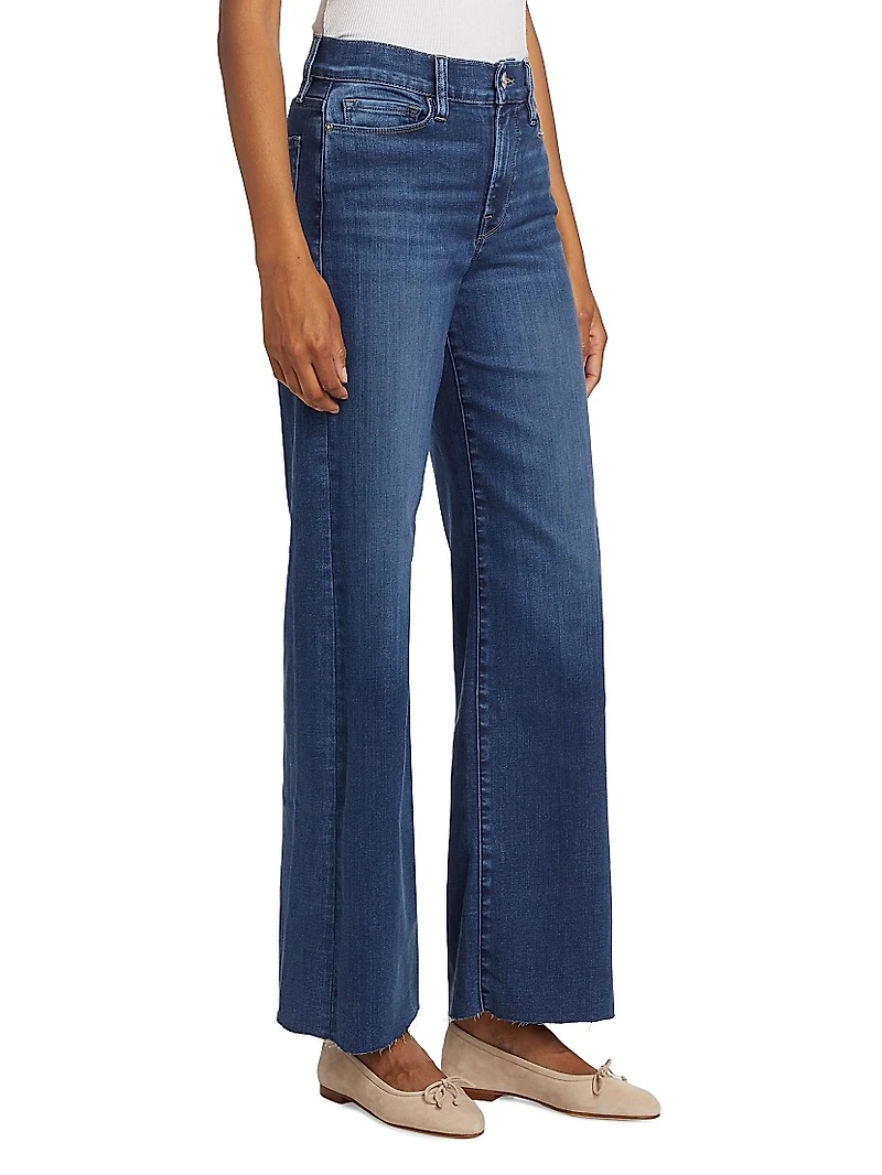 Le Slim Palazzo Jeans