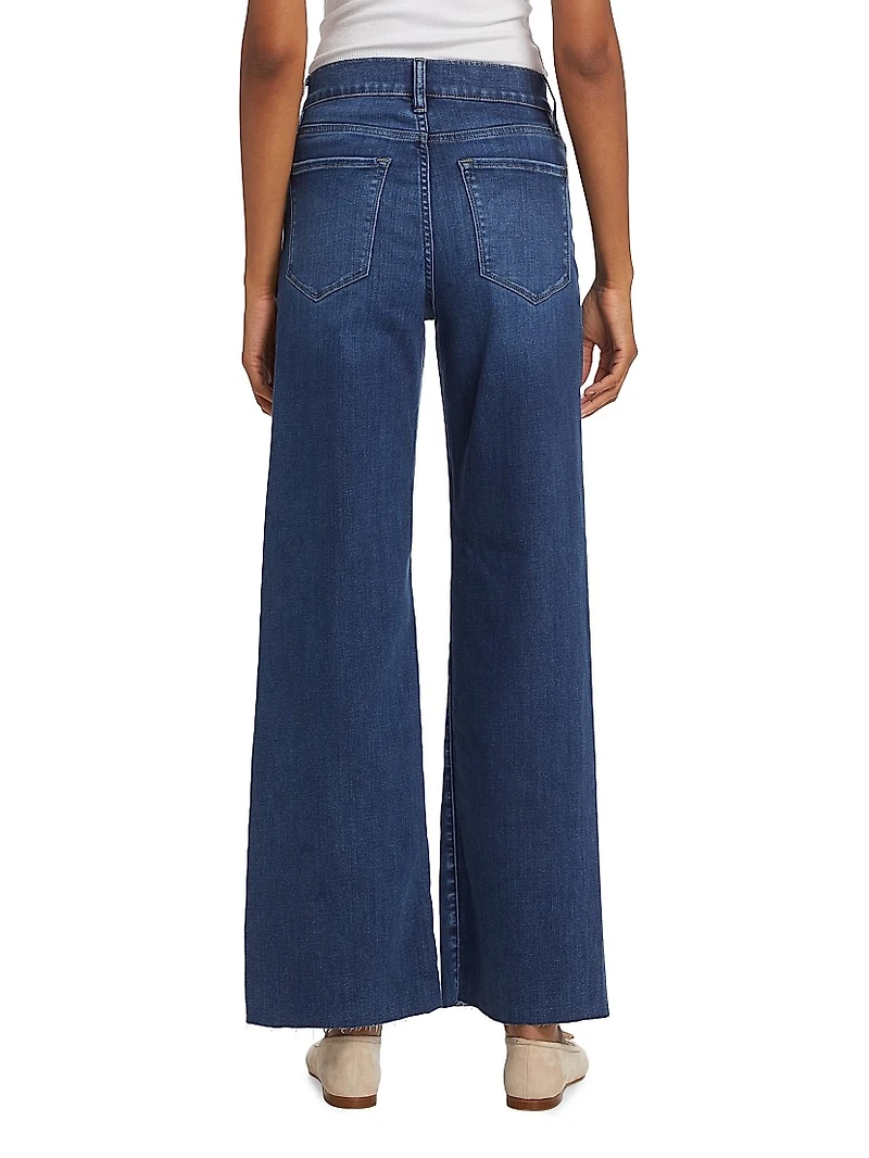 Le Slim Palazzo Jeans