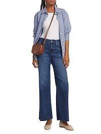 Le Slim Palazzo Jeans