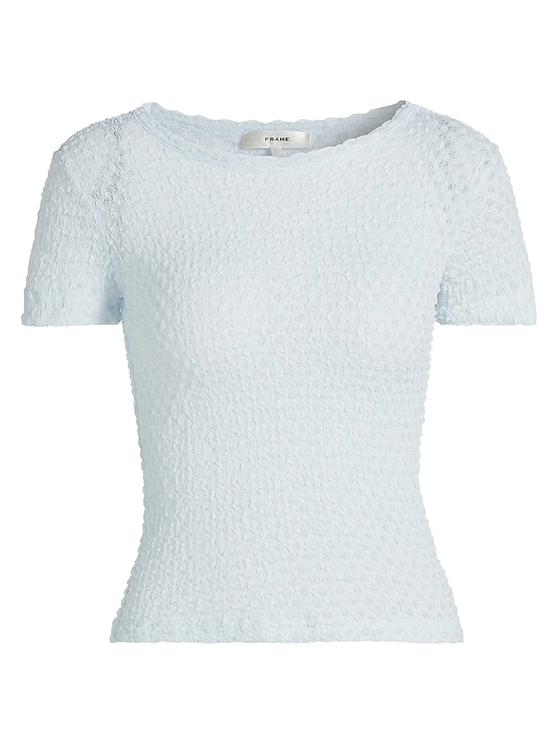 Textured Mesh Baby T-Shirt