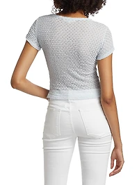 Textured Mesh Baby T-Shirt