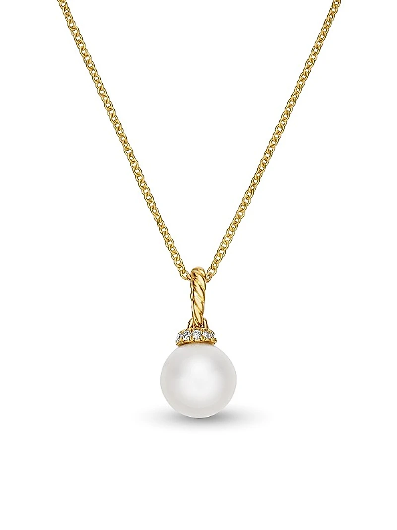 Solari Pendant Necklace in 18K Yellow Gold