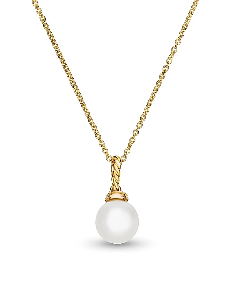 Solari Pendant Necklace in 18K Yellow Gold