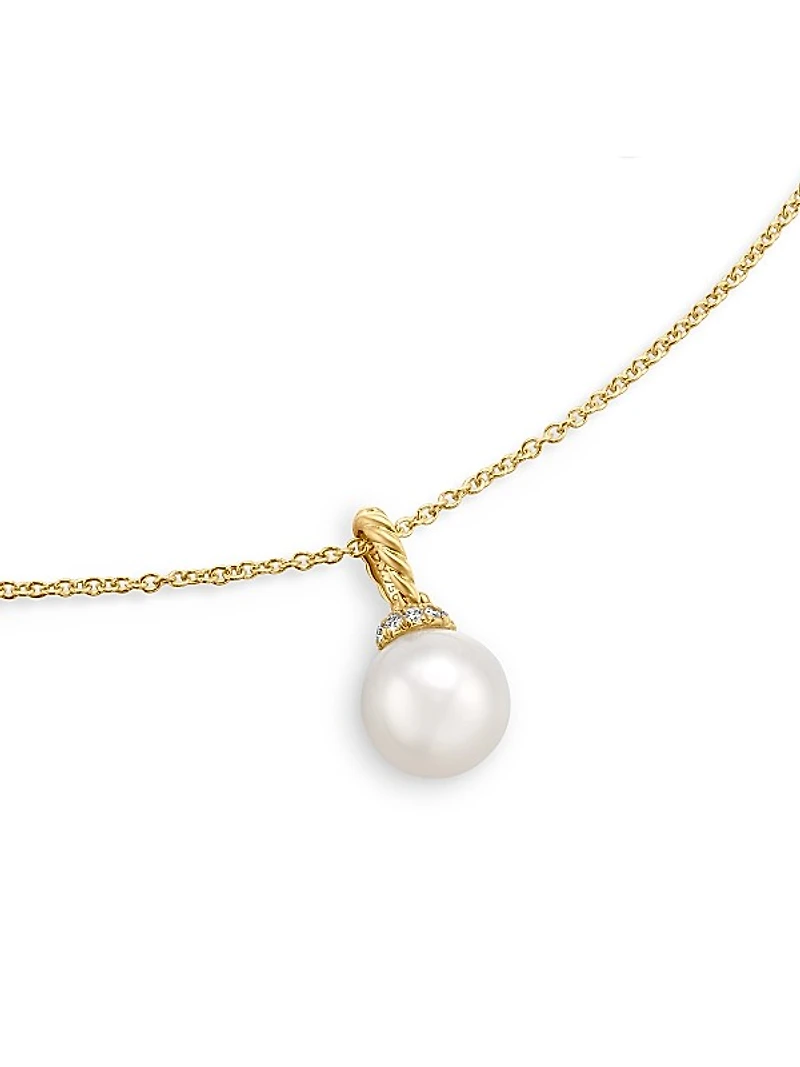 Solari Pendant Necklace in 18K Yellow Gold