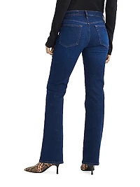 Peyton Mid-Rise Boot-Cut Jeans