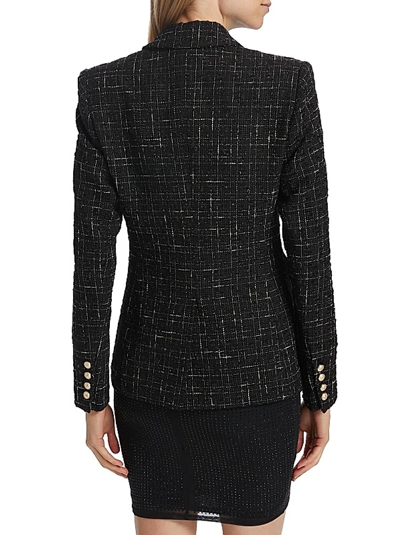 Irene Tailored Tweed Blazer