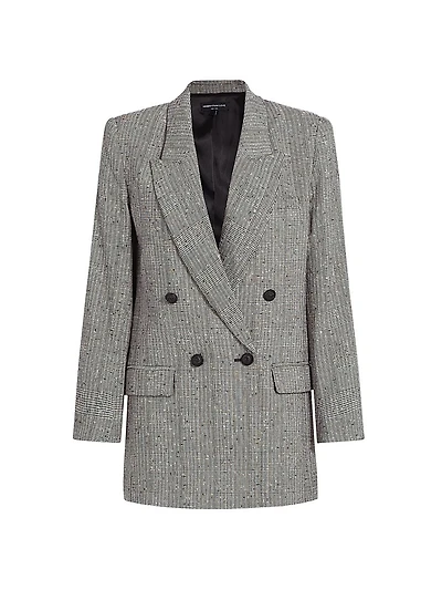 Penelope Oversized Plaid Blazer